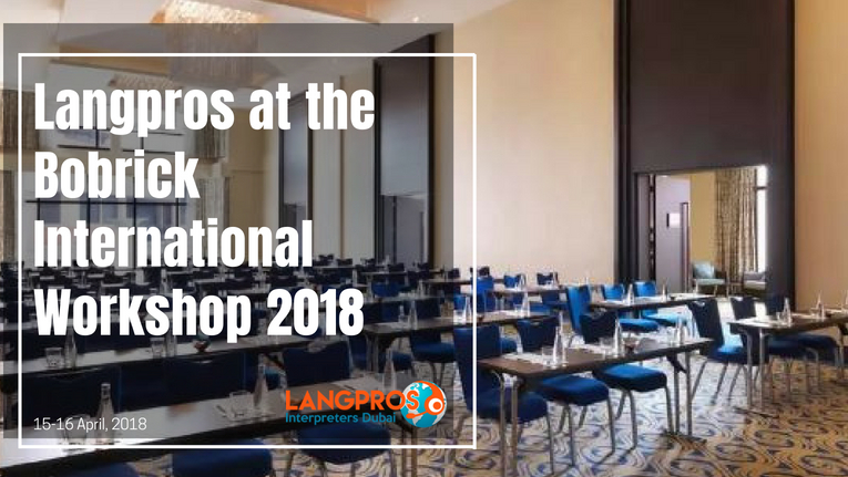 Langpros at the Bobrick International Workshop 2018