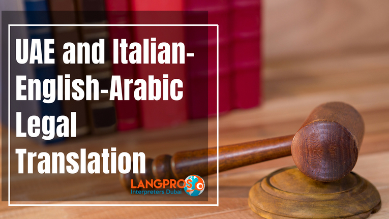 UAE and Italian-English-Arabic Legal Translation