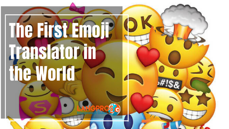 The First Emoji Translator in the World
