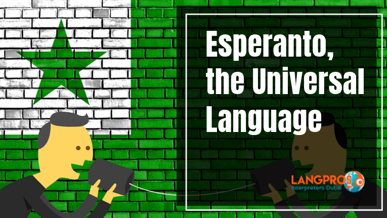 Esperanto, the universal language