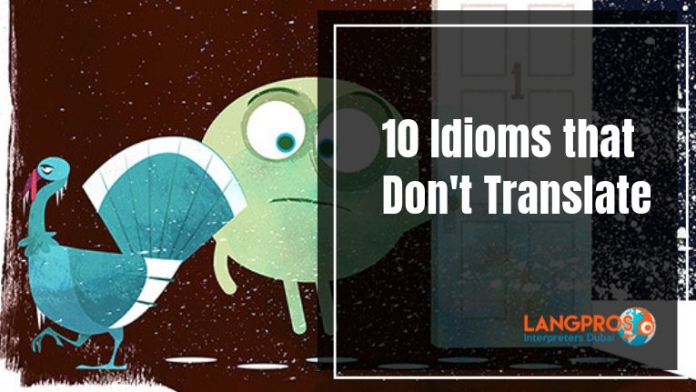 10 idioms that don't translate