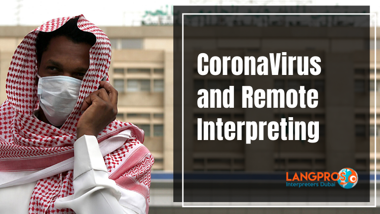 Coronavirus and Remote interpreting