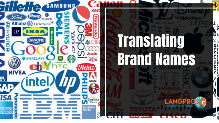 Translating brand names