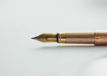 stylo pen on a white background