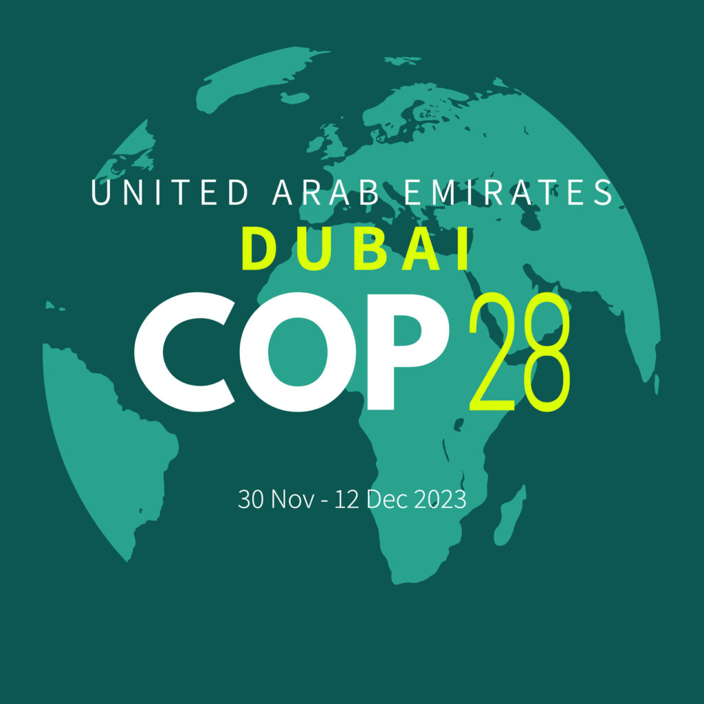 COP28 Dubai UAE. United Nations climate change conference